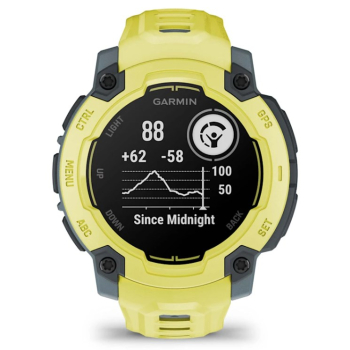Zegarek sportowy Garmin Instinct E Electric Lime 45mm Limonkowy