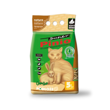 CERTECH Super Żwirek Pinio Naturalny, drewniany dla kota - 5 l