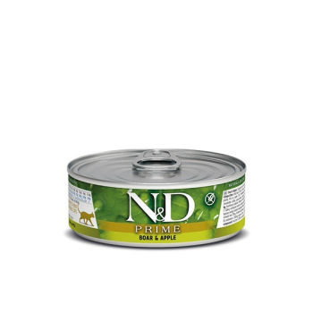 FARMINA N&D Prime Boar & Apple - mokra karma dla kota - 70 g