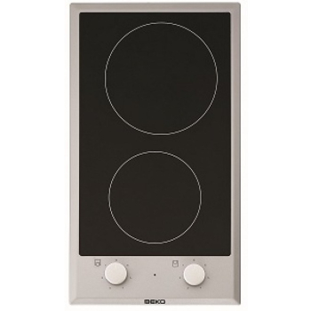 Płyta ceramiczna Beko HDCC 32200 X (2 pola grzejne; kolor inox)