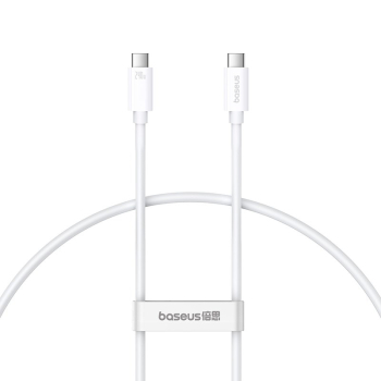 Kabel Baseus Superior Typ C-Typ C 240W 1m (biały)