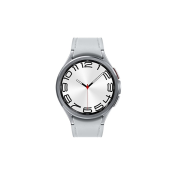Samsung Galaxy Watch6 Classic SM-R965F 3,81 cm (1.5") OLED 47 mm Cyfrowy 480 x 480 px Ekran dotykowy 4G Srebrny Wi-Fi GPS