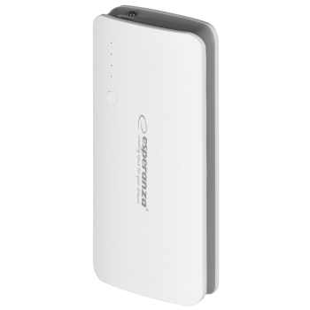 PowerBank Esperanza Radium EMP106WE (8000mAh; microUSB, USB 2.0; kolor biały)