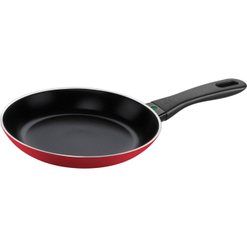 patelnia płytka 20 cm czerwona