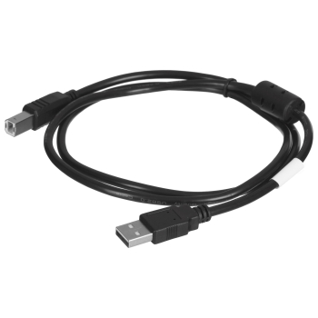 LANBERG KABEL USB-A -> USB-B M/M 1M (FERRYT, CZARNY) CA-USBA-11CC-0010-BK