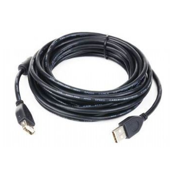 Kabel GEMBIRD CCP-USB2-AMAF-6 (USB 2.0 typu A F - USB 2.0 typu B M; 1,8m; kolor czarny)