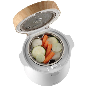 Ryżowar Ryżowar 1,5 l biały/drewno RE3030 CONCEPT