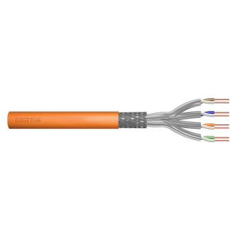Digitus DK-1745-VH-5 kabel sieciowy Pomarańczowy 1000 m Cat7 S/FTP (S-STP)