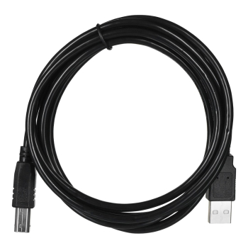 Kabel Lanberg CA-USBA-10CC-0018-BK (USB 2.0 M - USB 2.0 M; 1,8m; kolor czarny)