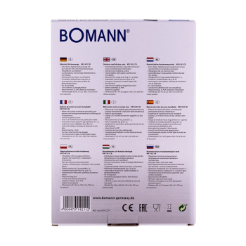 Waga kuchenna Boman CB KW 1421 (kolor czarny, kolor inox)