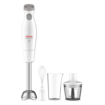 Tefal HB453 0,5 l Blender stołowy 450 W Szary, Stal nierdzewna, Biały