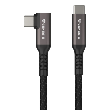 GENESIS NVC-2219 kabel USB USB 3.2 Gen 2 (3.1 Gen 2) 5 m USB C Czarny, Szary