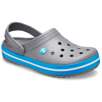 Crocs Crocband Chodaki Unisex Szary, Niebieski, Biały