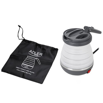 Czajnik elektryczny Adler AD 1279 (750W 0.6l; kolor biały)