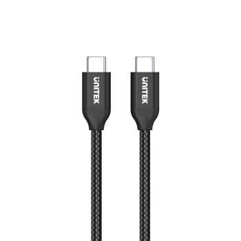UNITEK KABEL USB-C - USB-C, PD 100W, C14059BK