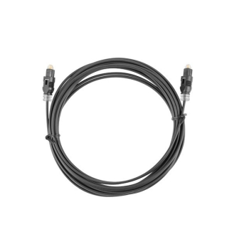 Kabel Lanberg CA-TOSL-10CC-0030-BK (Toslink M - Toslink M; 3m; kolor czarny)