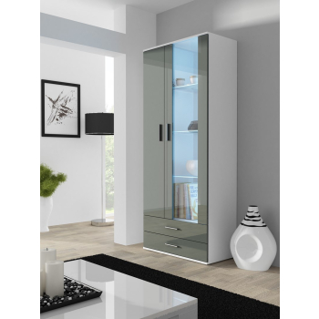 Zestaw SOHO 8 (RTV180 + Wit S6 + Półki) BI/SZ POŁ
