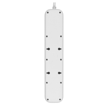 Listwa zasilająca Belkin Power Surge 4-PORT + 1xUSB-A +1xUSB-C 2.4A PD 525J 2m White Schuko