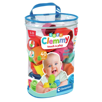 Torba na klocki Clementoni Clemmy Bag 40 elementów