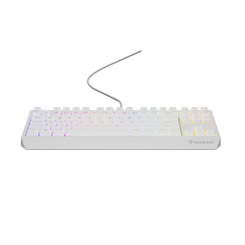 GENESIS Thor 230 TKL klawiatura Gaming USB + RF Wireless + Bluetooth QWERTY Biały