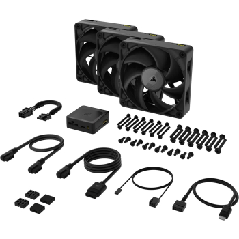 Zestaw 3 wentylatorów CORSAIR LĂĽfter 120*120*25 iCUE Link RX120 MAX Triple Kit