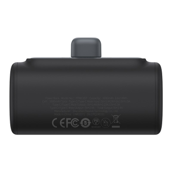 Powerbank Baseus Compact 5000mAh USB-C (czarny)