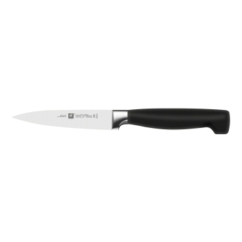 Zestaw noży ZWILLING Four Star 35068-002-0 (Blok do noży, Nożyce x 1, Nóż do warzyw i owoców (10 cm), Nóż do wędlin (16 cm), Nóż szefa kuchni (20 cm),