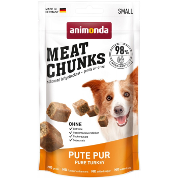 ANIMONDA Przysmak dla psa Meat Chunks kawałki mięsne Indyk 60g