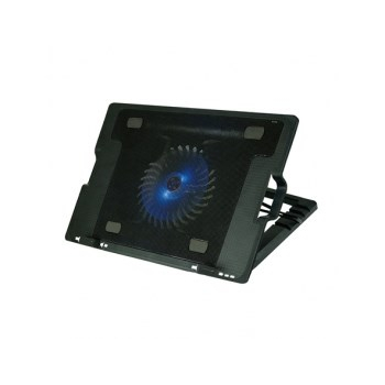 Podstawka chłodząca pod notebook VAKOSS LF-1860AL (17.x cala; 1 wentylator; HUB)