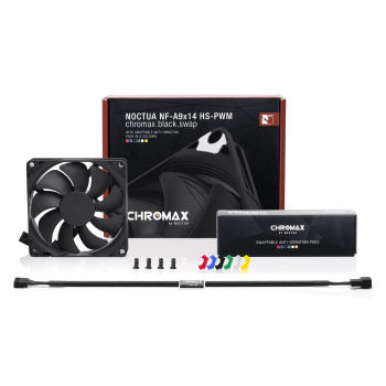 Wentylator NOCTUA 92mm 300-2200 RPM Low Profile CHROMAX