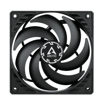 ARCTIC P12 Slim PWM PST Obudowa komputera Wentylator 12 cm Czarny 3 szt.
