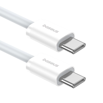Kabel Baseus Superior Typ C-Typ C 30W 1m (biały)