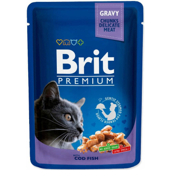 BRIT Cat Pouches Family Plate - mokra karma dla kota - 12 x 100g