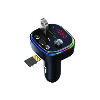 VAKOSS TRAMISTER SAMOCHODOWY RGB/ FM/ BLUETOOTH/ USB / 3.1A TC-B439