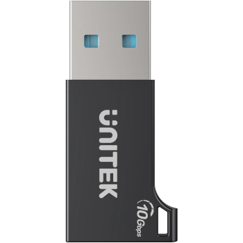 UNITEK ADAPTER USB-A - USB-C 10 GBPS M/F CZARNY