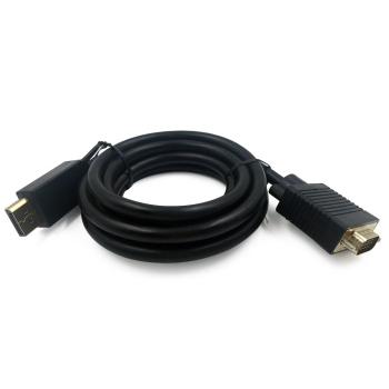 Kabel GEMBIRD CCP-DPM-VGAM-6 (D-Sub (VGA) M - DisplayPort M; 1,8m; kolor czarny)