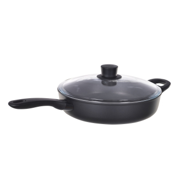 Patelnia BALLARINI Avola sauté z 2 uchwytami i pokrywką tytanowa 28 cm 75002-914-0