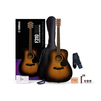 Yamaha F310P Tobacco Brown SB - Gitara akustczyna (Zestaw)