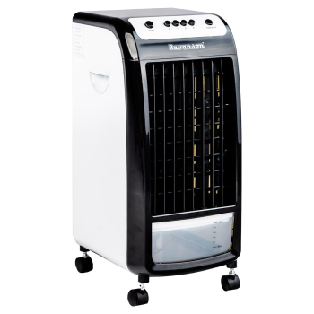 Klimator przenośny Ravanson KR-1011 (75W; 3 prędkości, max przepływ powietrza: 410 m3/h, możliwość użycia wkładów chłodniczych)