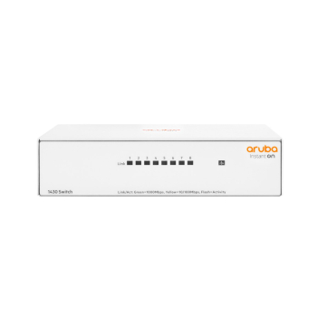 Aruba Instant On 1430 8G Nie zarządzany L2 Gigabit Ethernet (10/100/1000) Biały