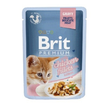 BRIT Premium with Chicken Fillets - mokra karma dla kota - 85 g