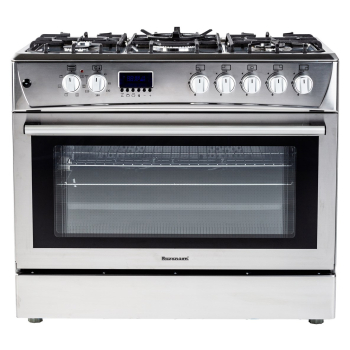 Kuchnia gazowo-elektryczna Ravanson KWGE-K90 CHEF MODERN (Płyta gazowa; Piekarnik elektryczny; 900mm)