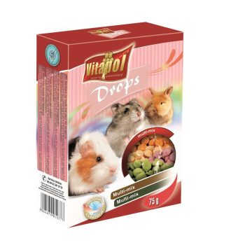 VITAPOL Dropsy mix dla gryzoni 75g