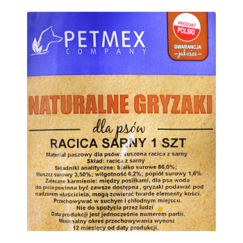 PETMEX Racica sarny - gryzak dla psa - 1 szt.