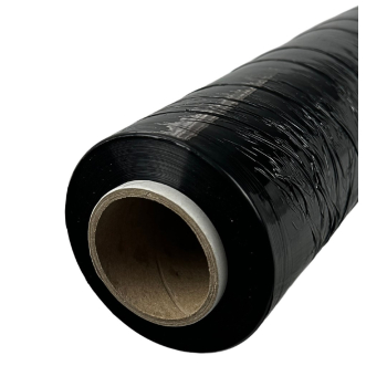 BSTech Folia stretch czarna, grubość: 23 mikrony, 2,2 kg /2.00 kg, Szerokość produktu 50 cm, Rozciągliwa