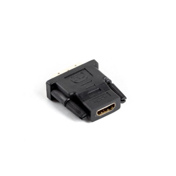 Adapter Lanberg AD-0013-BK (HDMI F - DVI-D M; kolor czarny)