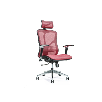 Ergonomiczny fotel biurowy ERGO 500 czerwony