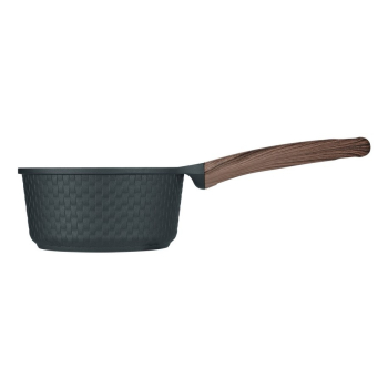 Resto Kitchenware 93900 garnek 1,3 l Okrągły Czarny