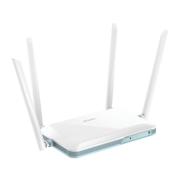 D-Link EAGLE PRO AI router bezprzewodowy Fast Ethernet Jedna częstotliwości (2,4 GHz) 4G Biały