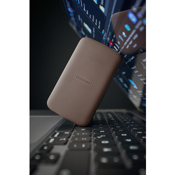 Intenso Lesen/Schreiben bis zu 1000 MB/s/500GB USB Type-C 3.2 Gen 2 (3.1 Gen 2) Brązowy